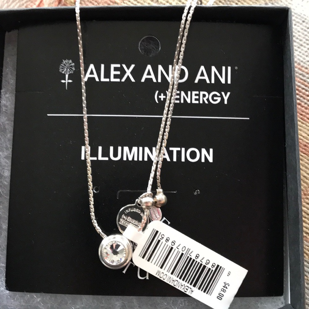 Alex and ani illumination necklace never worn